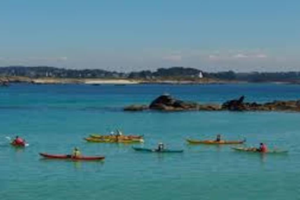 Gite Entre Mer Et Abers Landeda Bagian luar foto